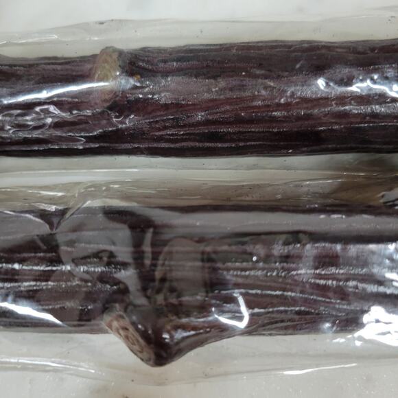 VTG Tree Branch Taper Candles 14"Rustic Creative Holiday Art Craft Set of 2 - Picture 5 of 14